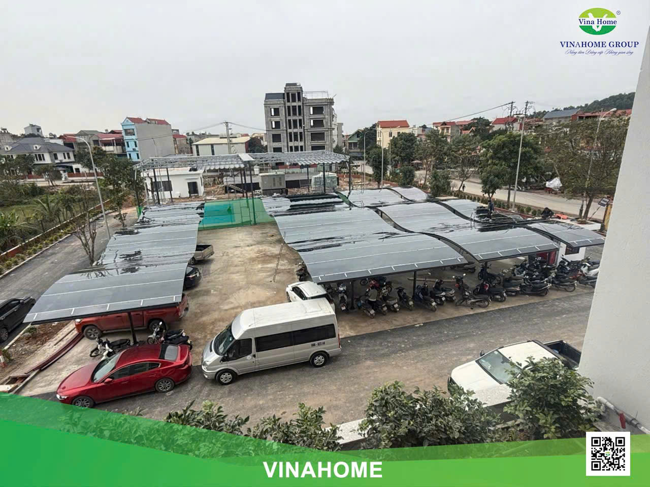 Công Trình Tấm Poly Mái Nhà Xe