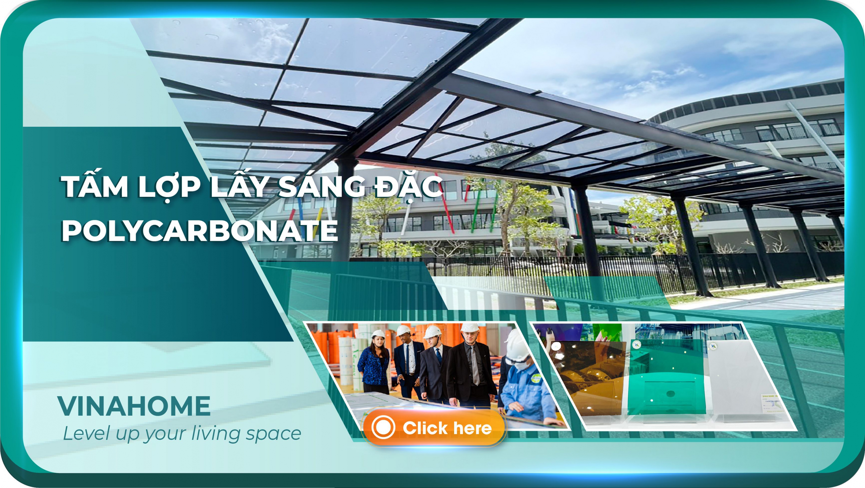 Tấm Lợp Lấy Sáng Polycarbonate đặc