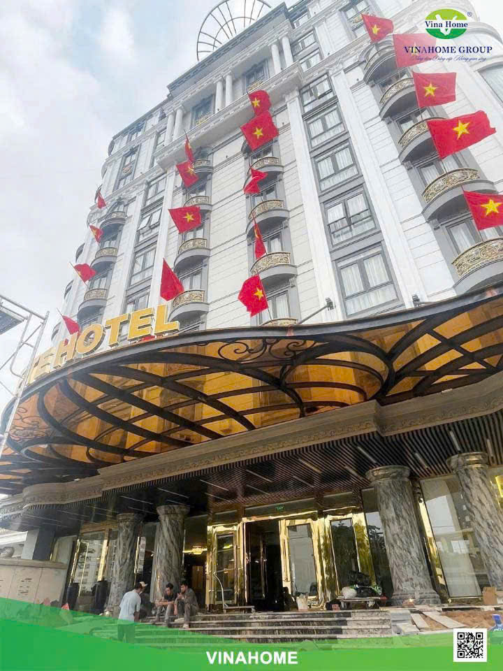 Công trình mái sảnh khách sạn FTE